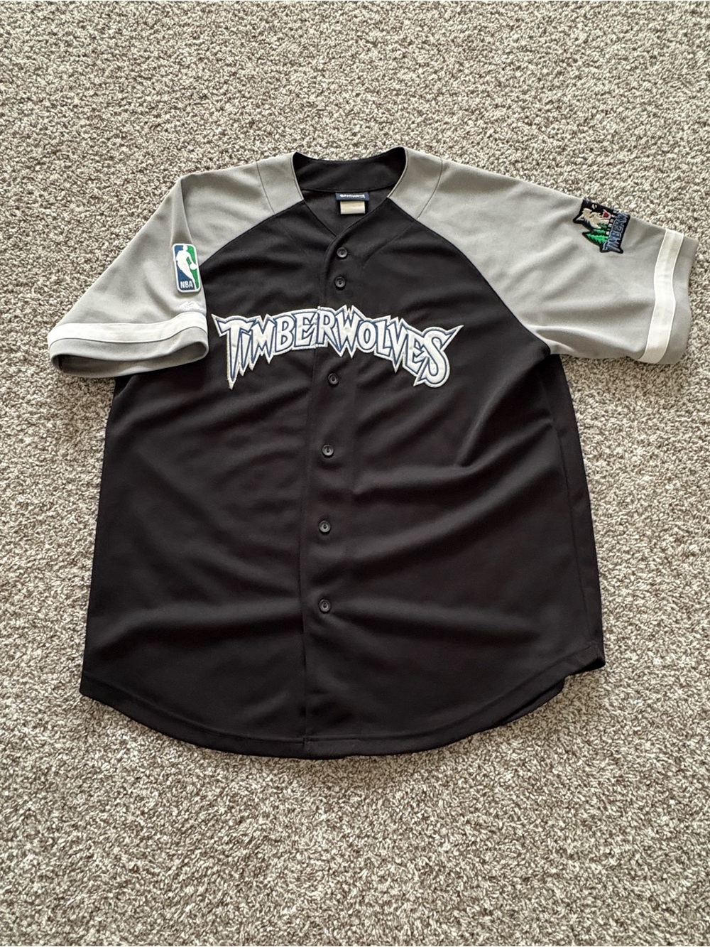 Timberwolves Baseball Jersey